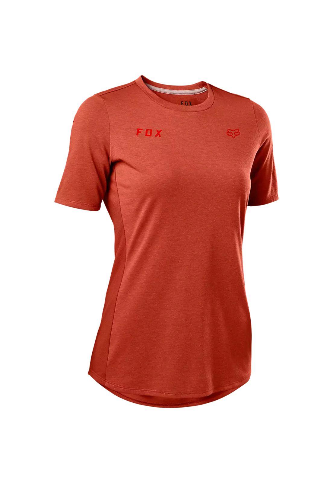 Polera Bicicleta Mujer Drirelease® Rojo Fox-0