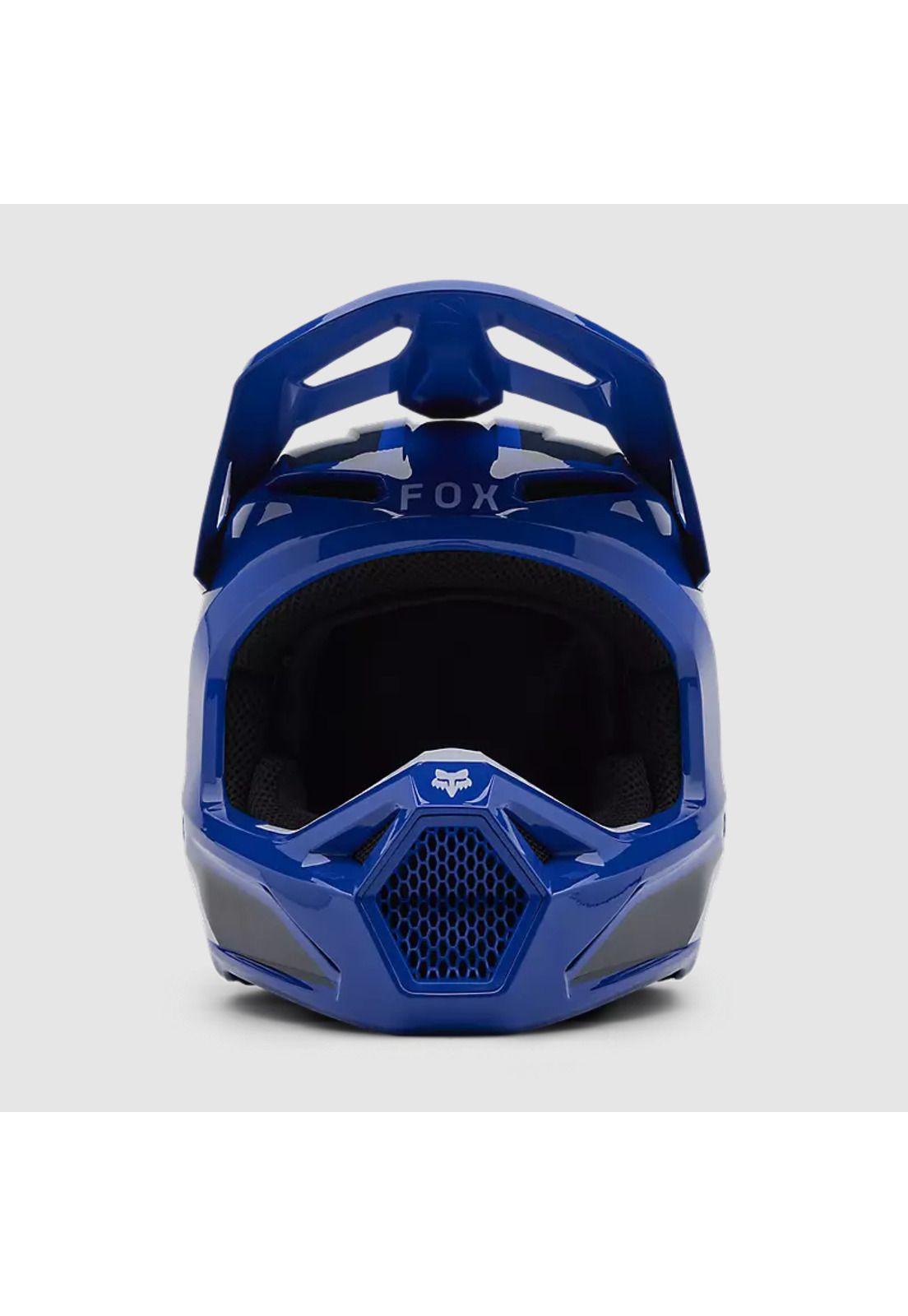 Casco Moto V1 Lean Azul Fox-2