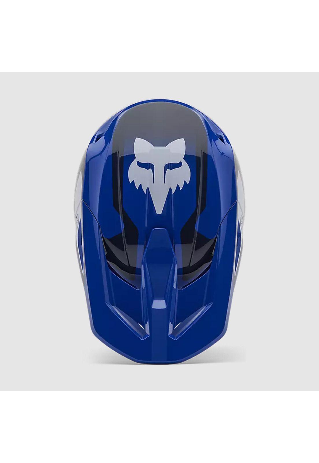 Casco Moto V1 Lean Azul Fox-3