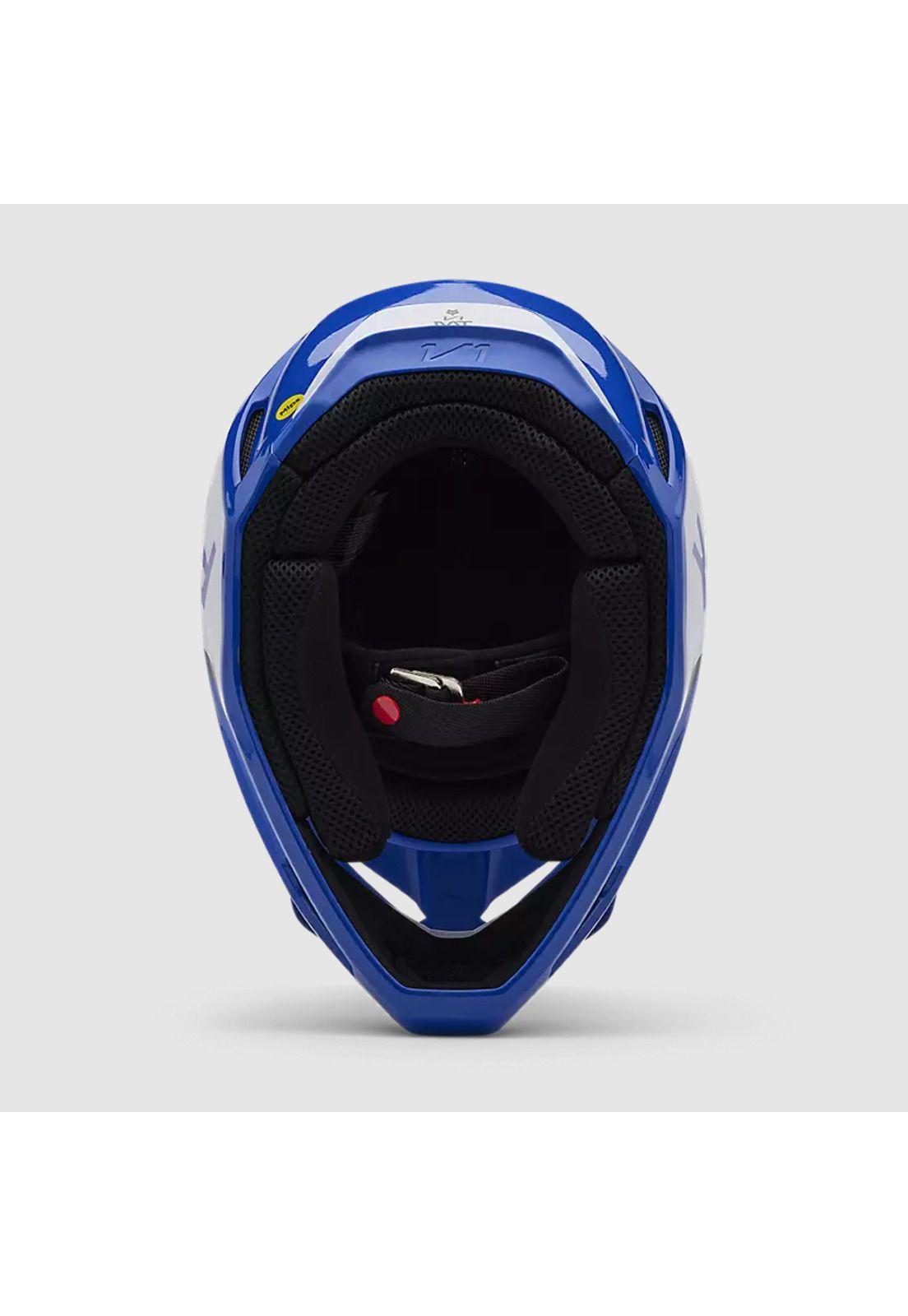 Casco Moto V1 Lean Azul Fox-5