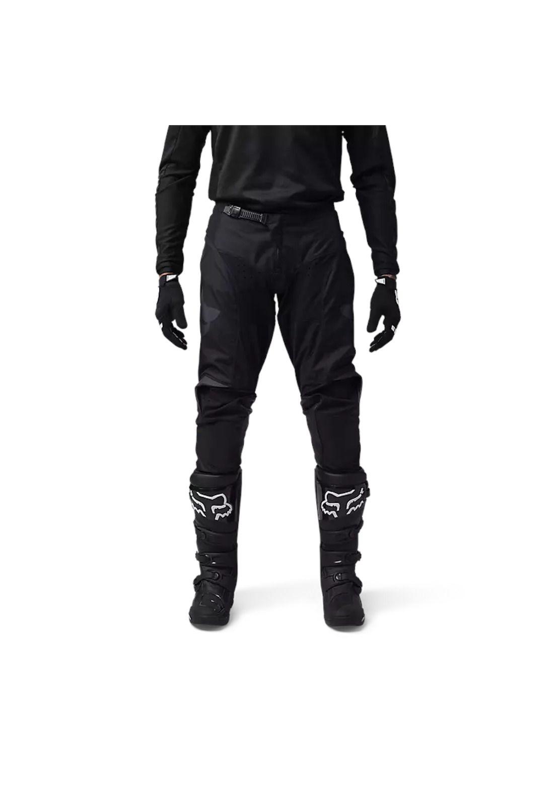 Pantalon Moto 180 Blackout Negro Fox-2