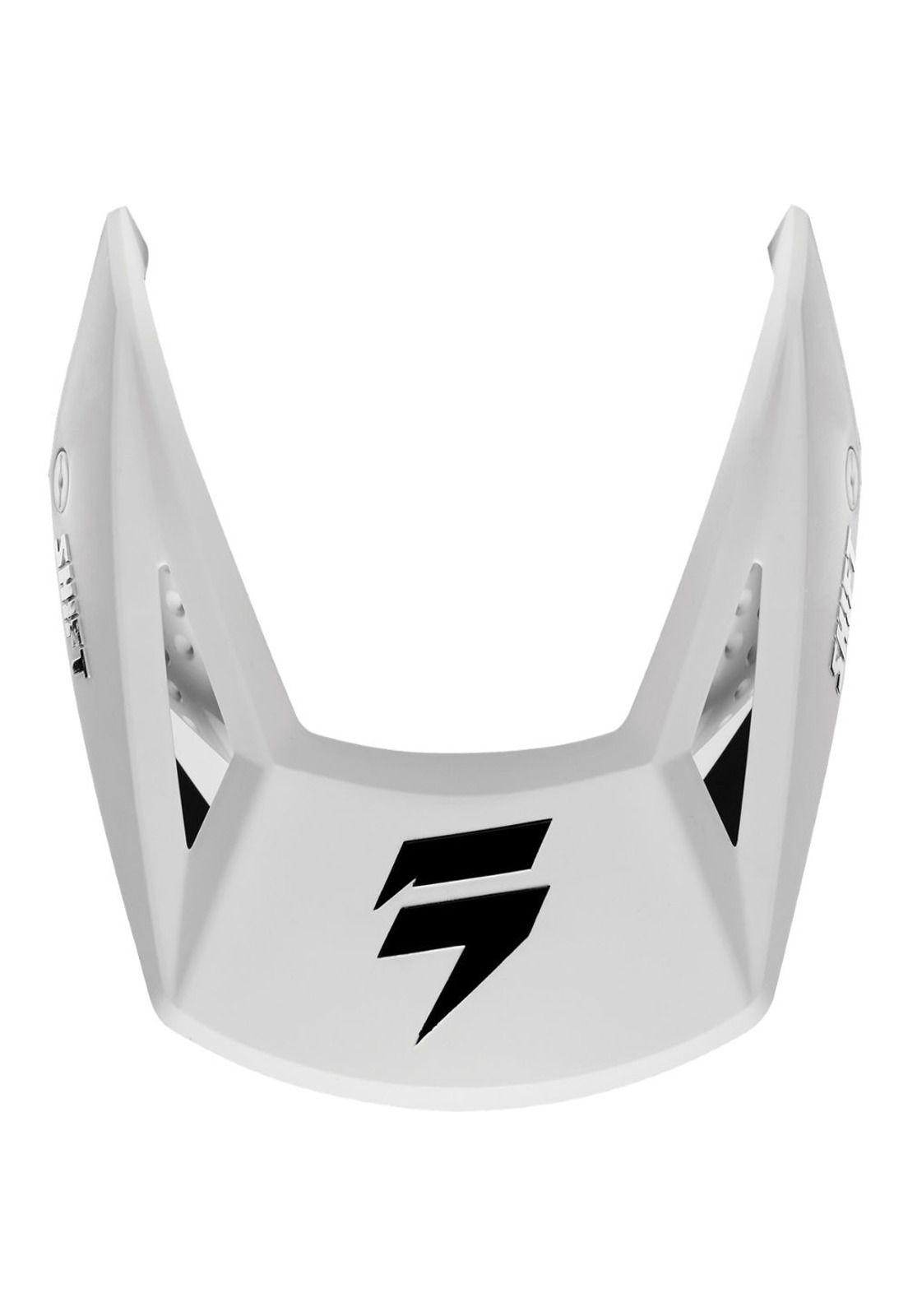 Visera Moto White Blanco Shift-0
