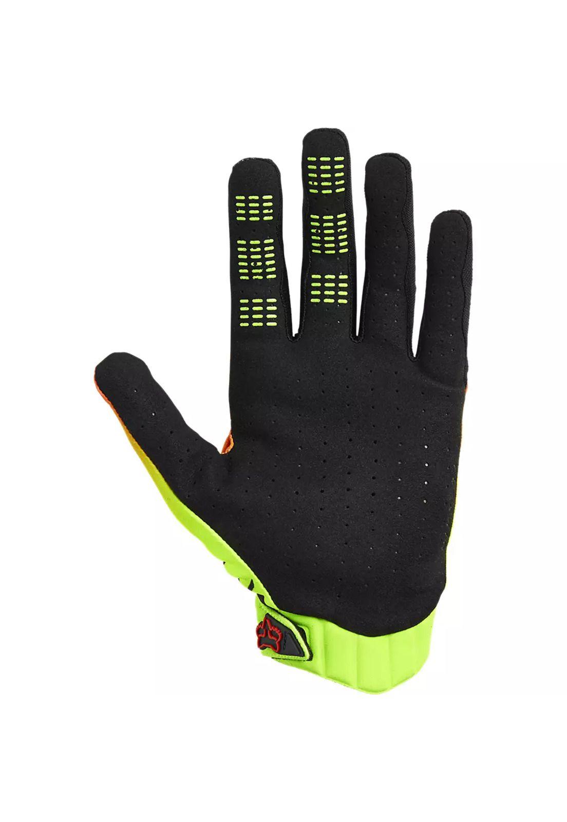 Guantes Moto Flexair Skarz Limited Edition Amarillo Fox-1