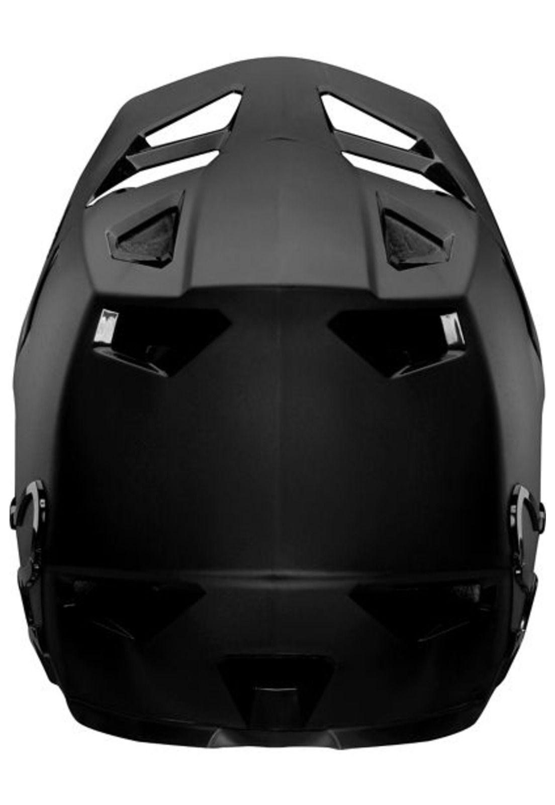 Casco Bicicleta Niño Rampage Negro/Negro Fox-3