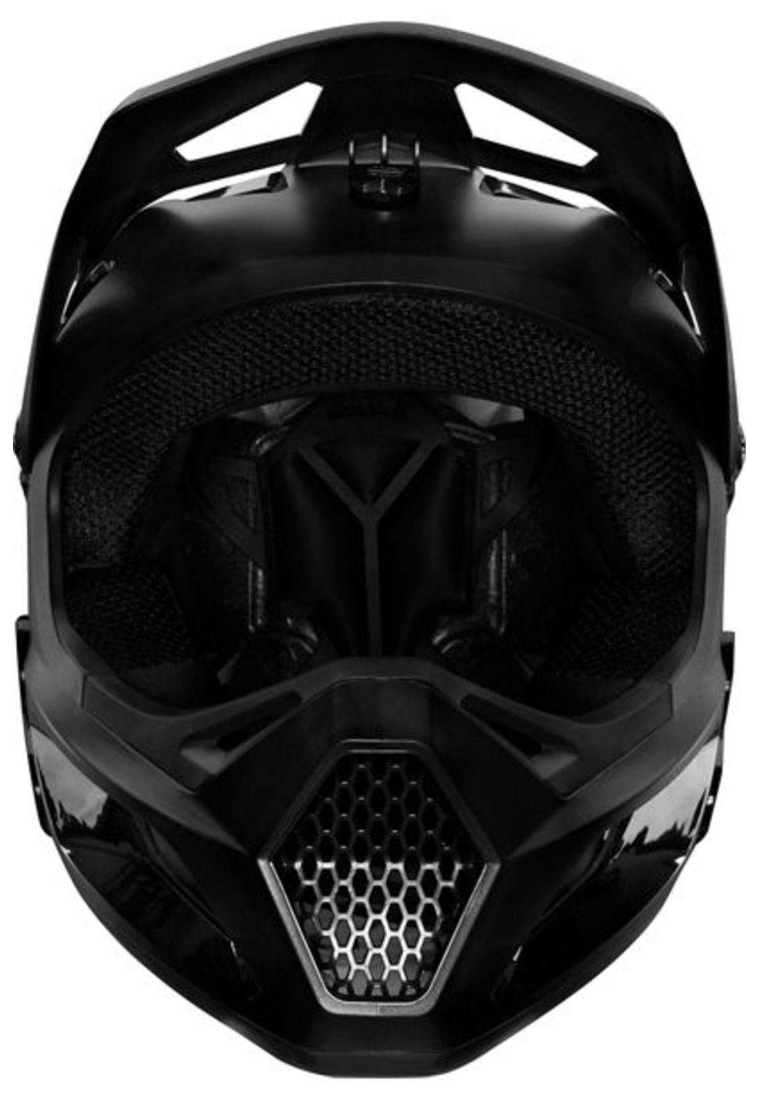 Casco Bicicleta Niño Rampage Negro/Negro Fox-4