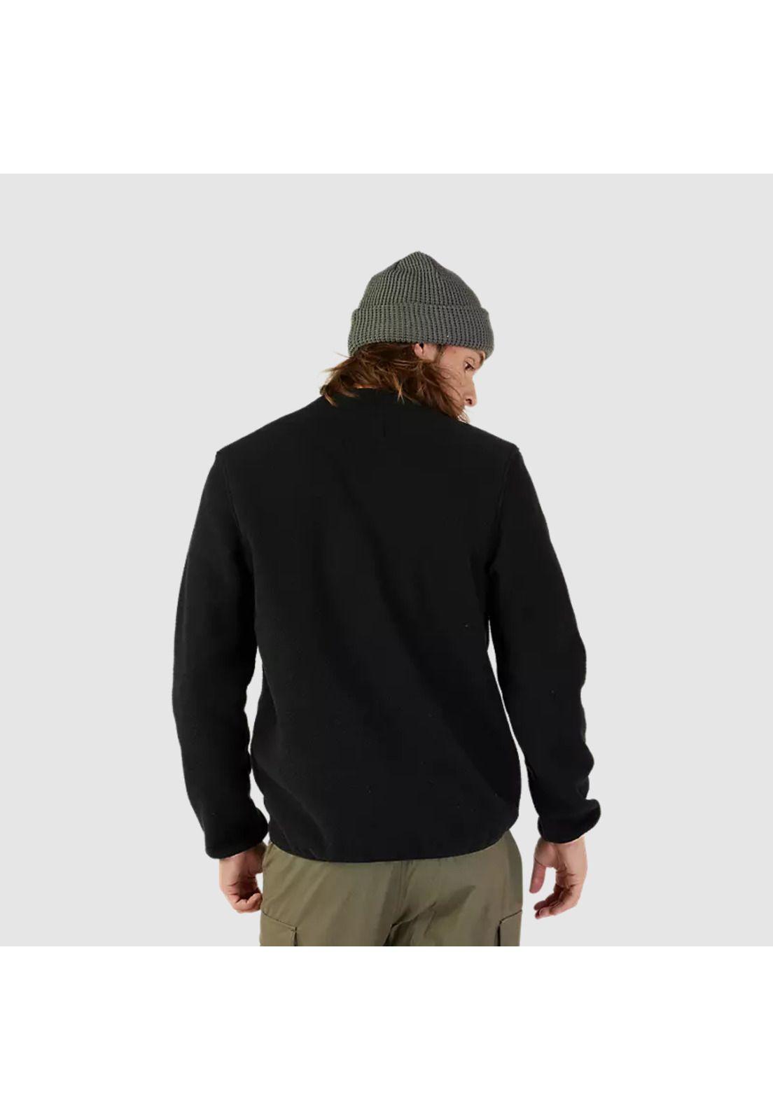 Poleron Lifestyle Survivalist Sherpa Negro Fox-3