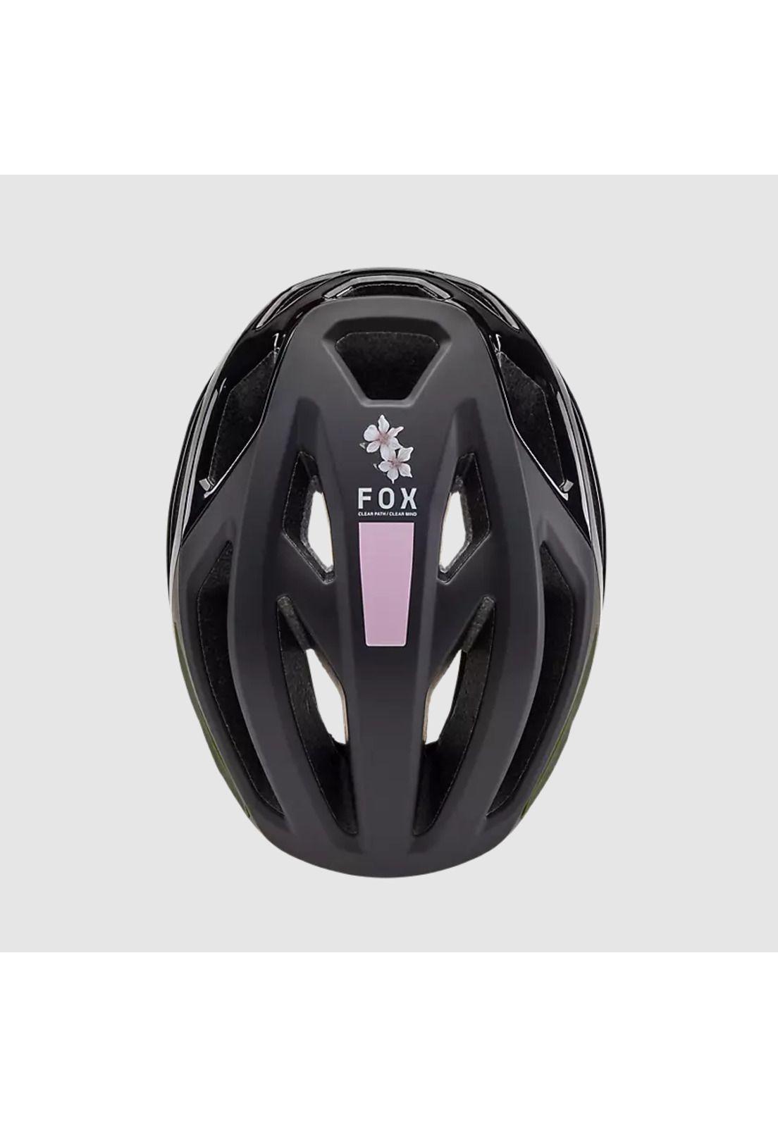 Casco Bicicleta Crossframe Pro Dogwood Negro/Verde Fox -2