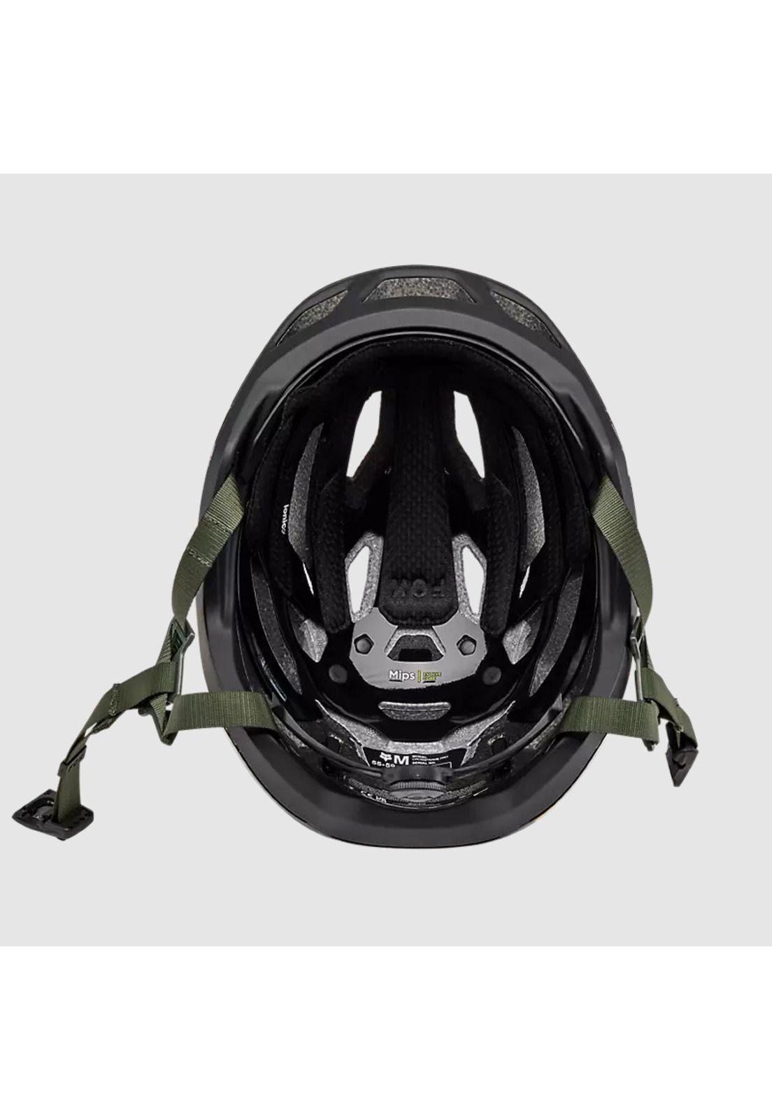 Casco Bicicleta Crossframe Pro Dogwood Negro/Verde Fox -4