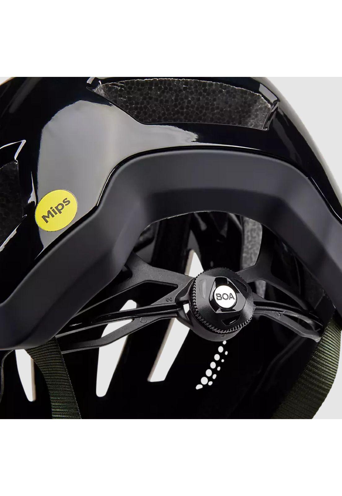 Casco Bicicleta Crossframe Pro Dogwood Negro/Verde Fox -5