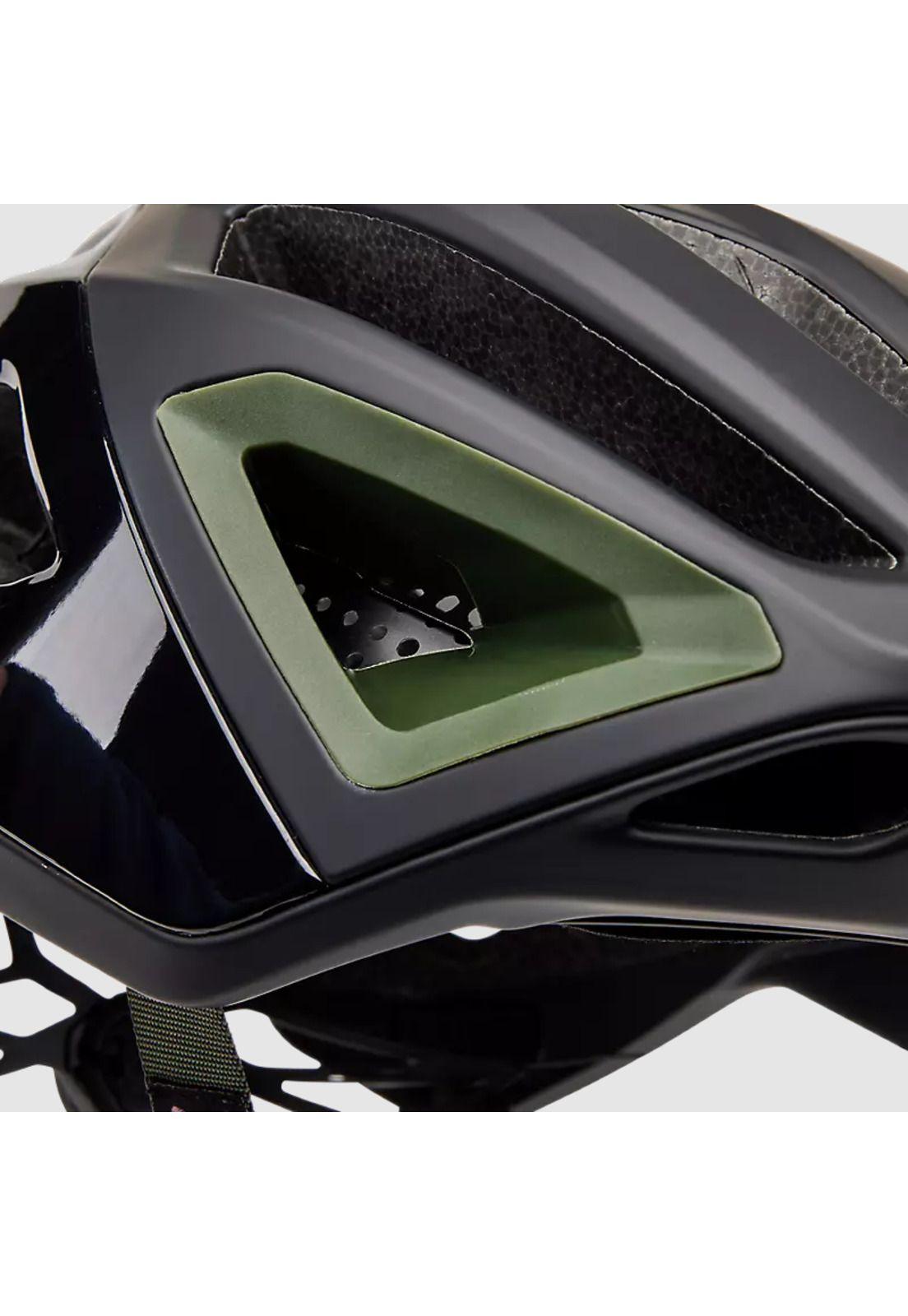 Casco Bicicleta Crossframe Pro Dogwood Negro/Verde Fox -8