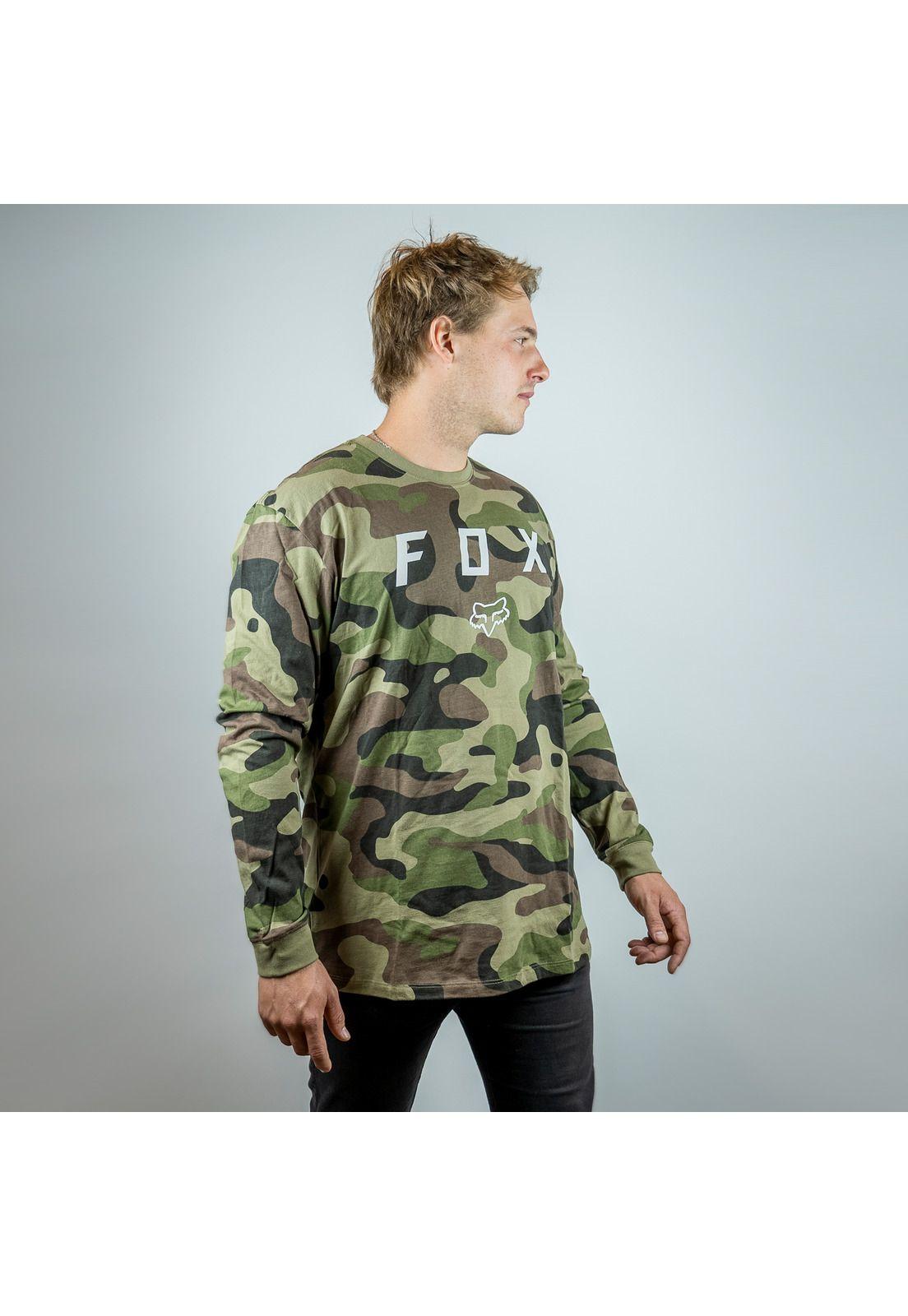 Polera Lifestyle Vznz Manga Larga Camo Fox-2
