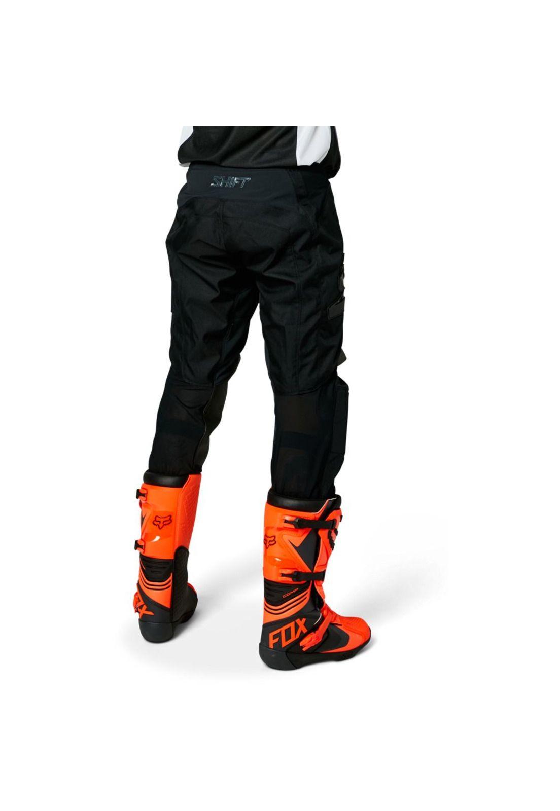 Pantalon Moto Whit3 Label Blak Negro/Negro Shift-3