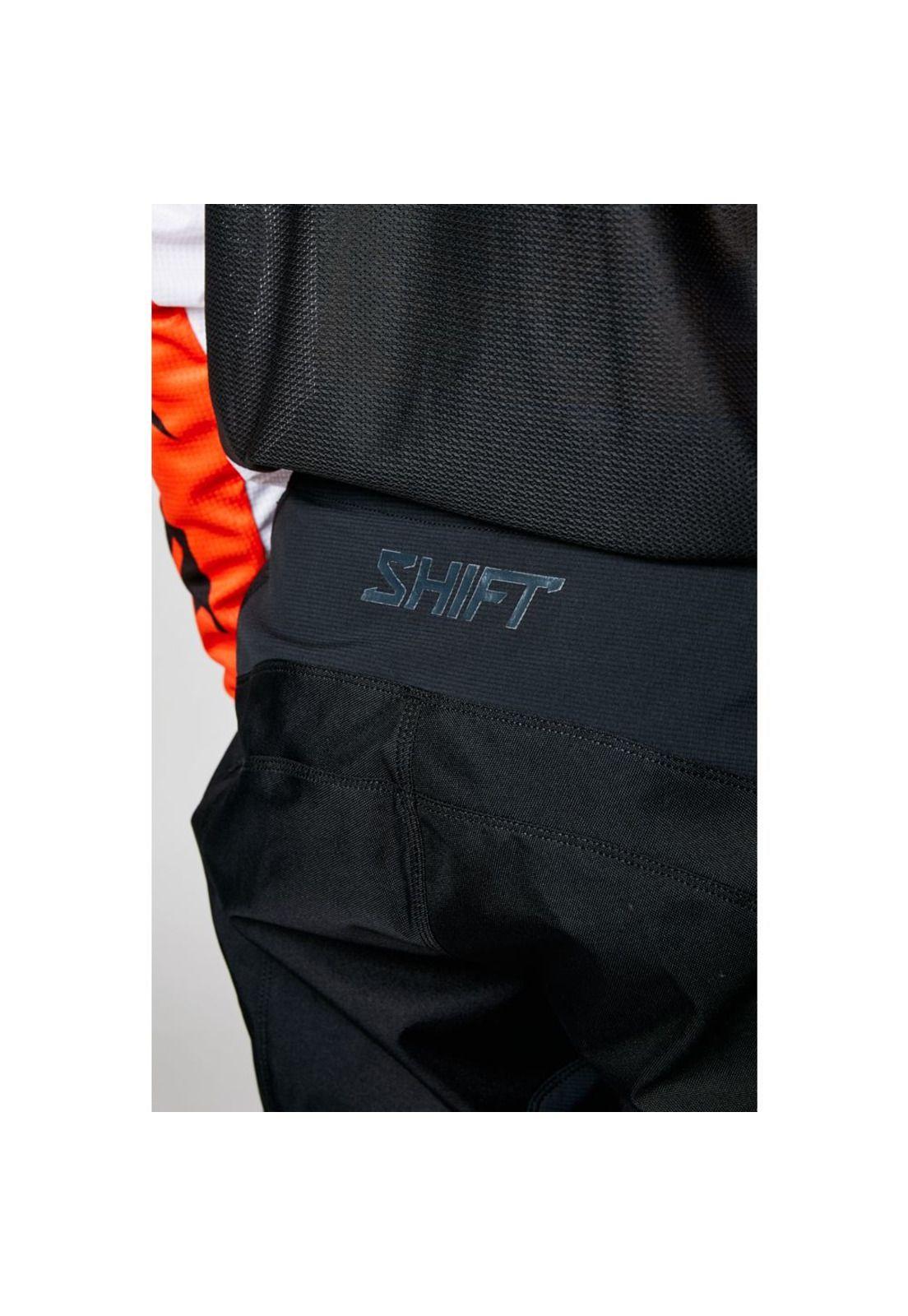 Pantalon Moto Whit3 Label Blak Negro/Negro Shift-4