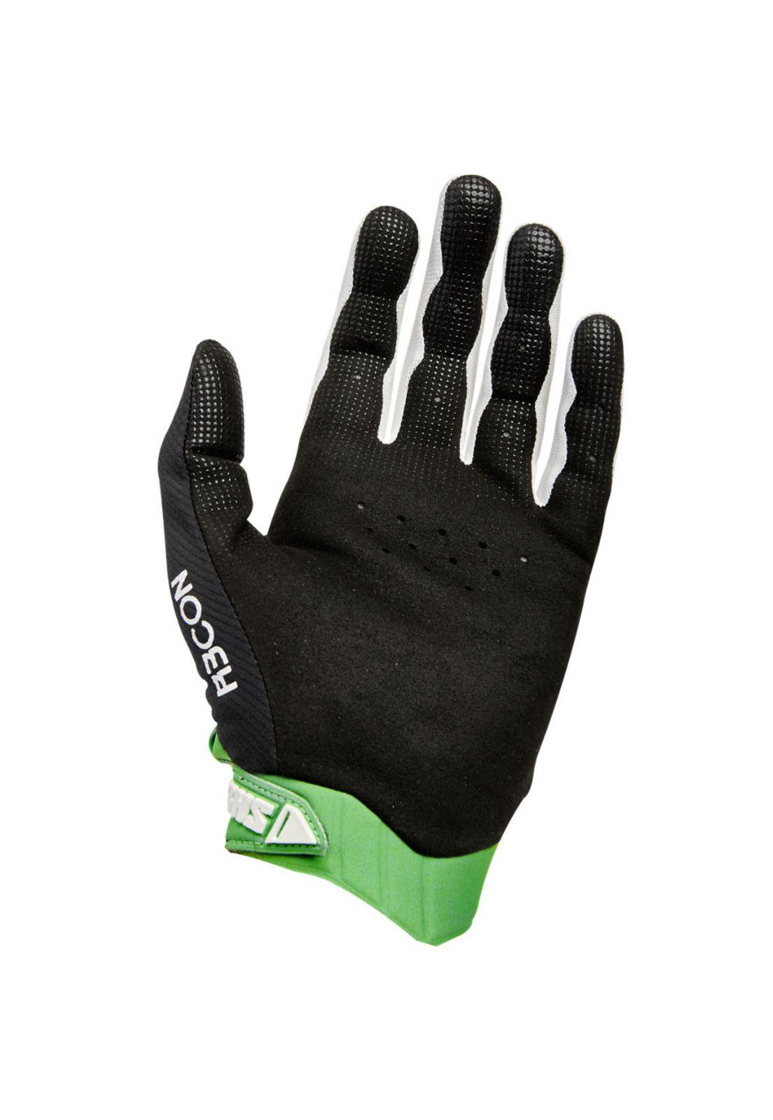 Guantes Moto Recon Archival Negro/Verde Shift-1