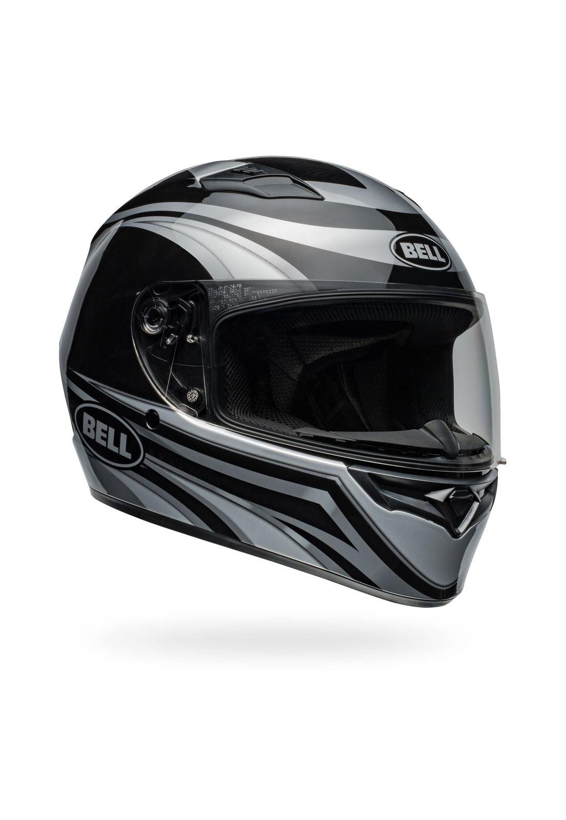 Casco Moto Calle Qualifier Negro Certificado QR Bell-2