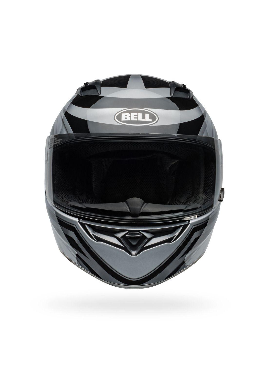 Casco Moto Calle Qualifier Negro Certificado QR Bell-3