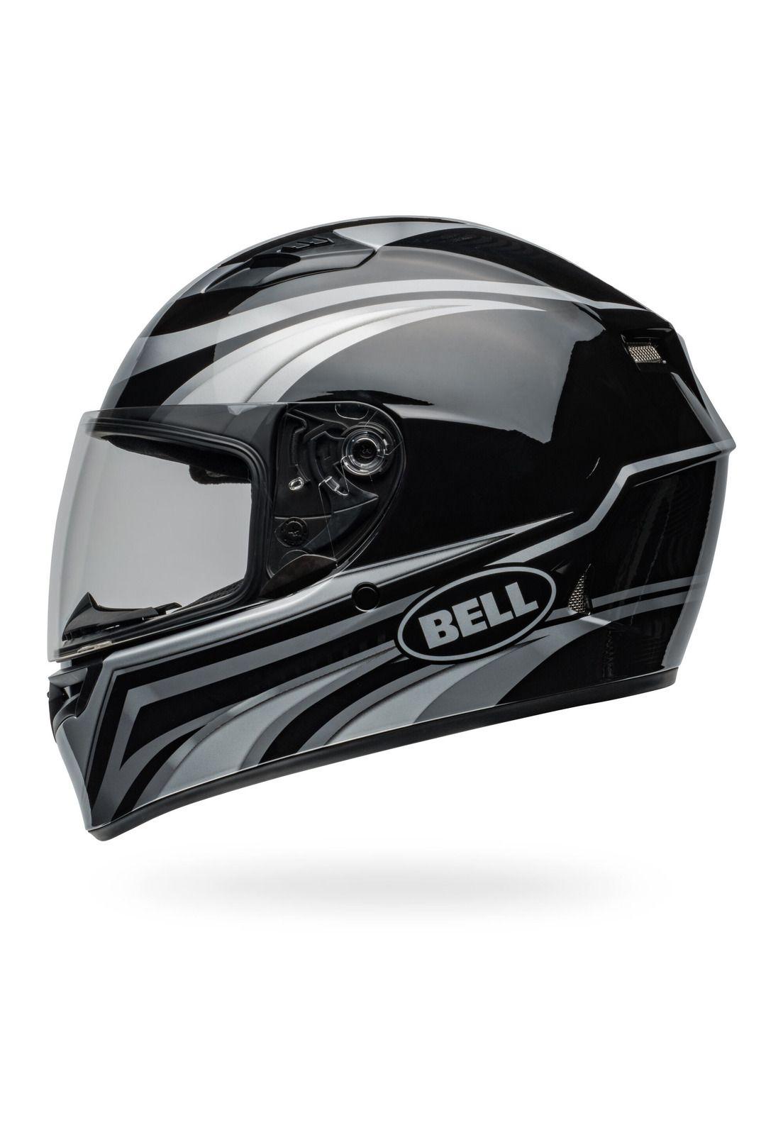 Casco Moto Calle Qualifier Negro Certificado QR Bell-4