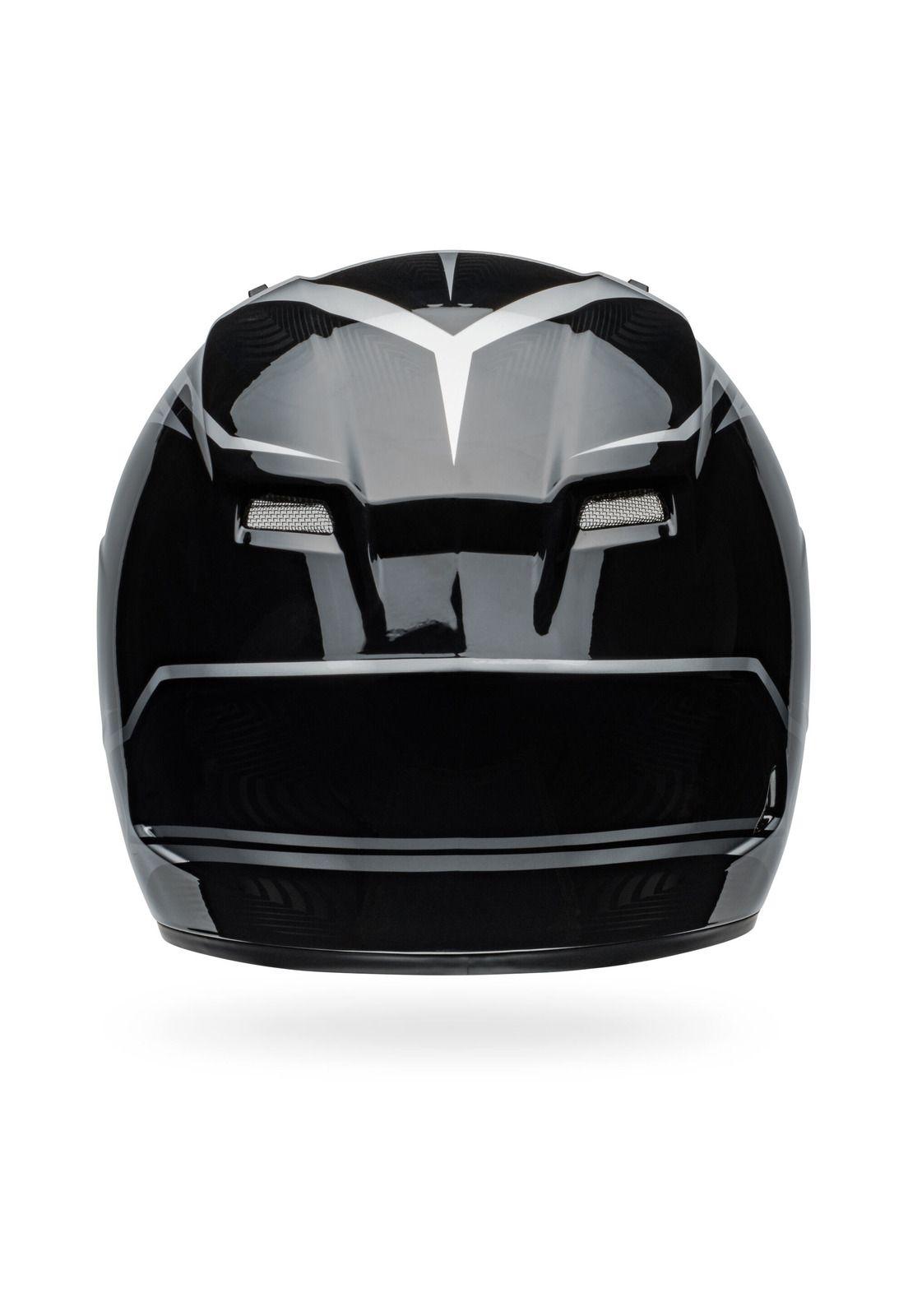 Casco Moto Calle Qualifier Negro Certificado QR Bell-6