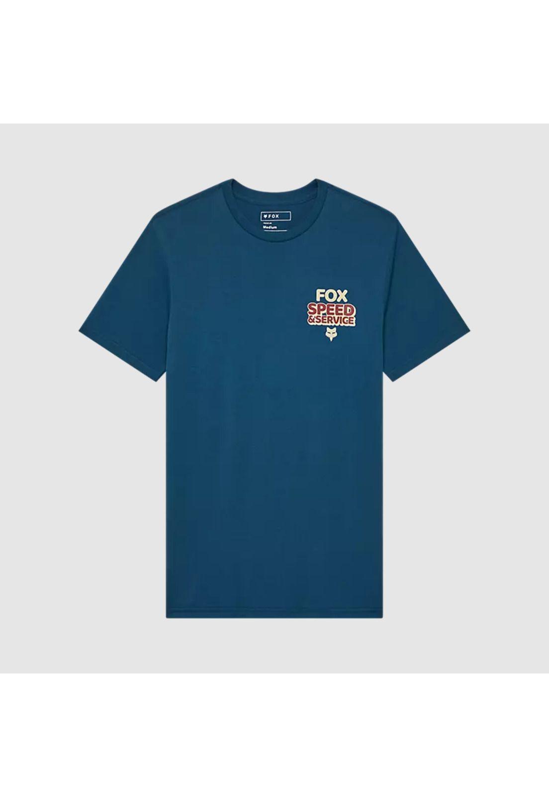 Polera Lifestyle Always Custom Premium Azul Fox-0