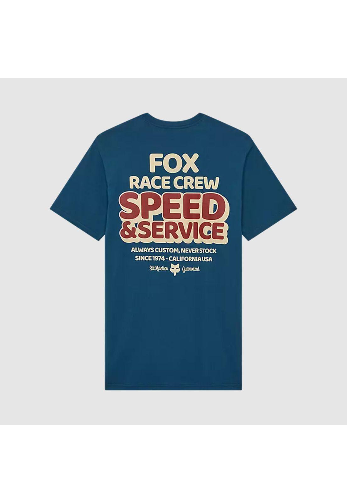 Polera Lifestyle Always Custom Premium Azul Fox-1