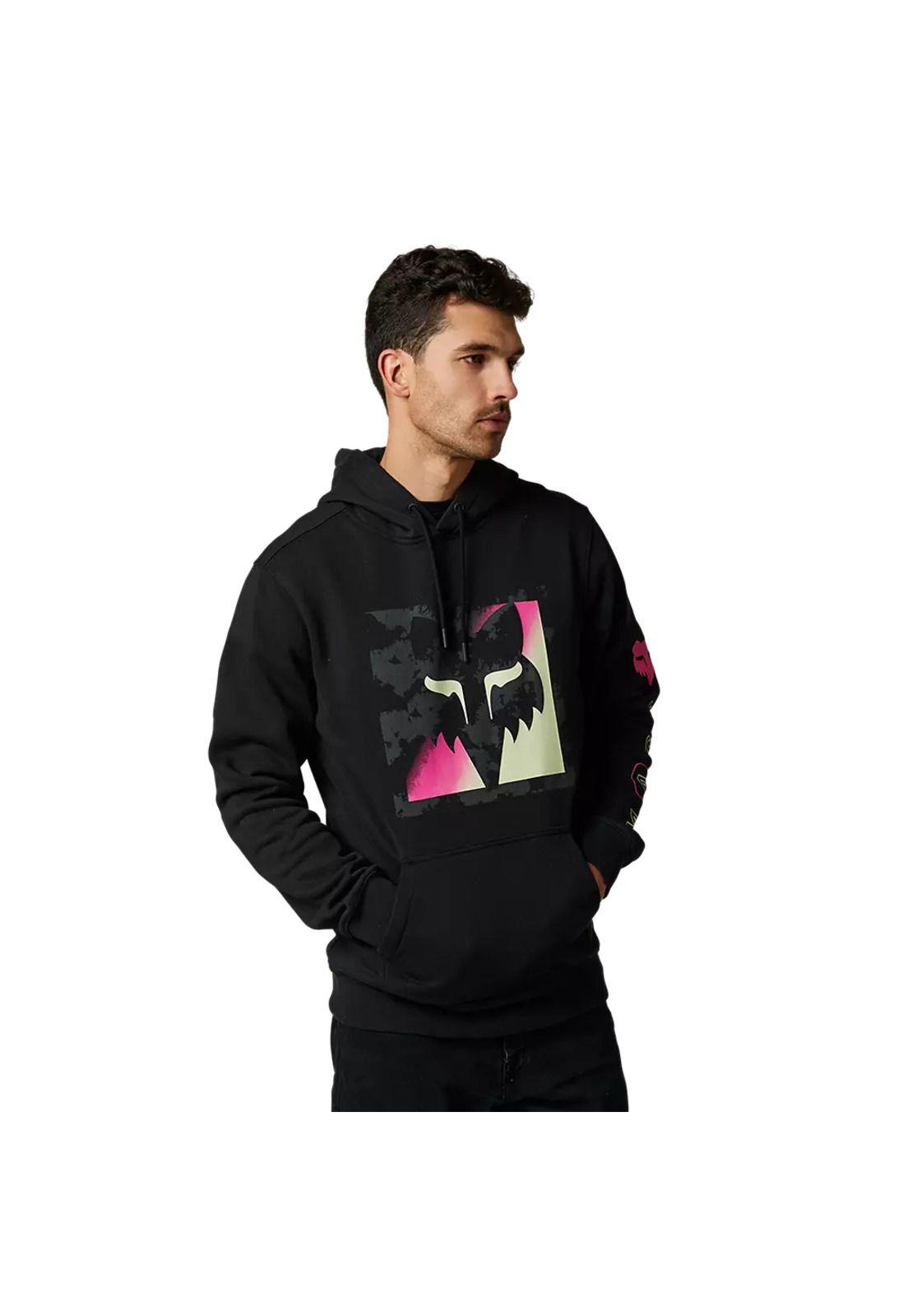 Poleron Lifestyle Detonate Negro Fox-0