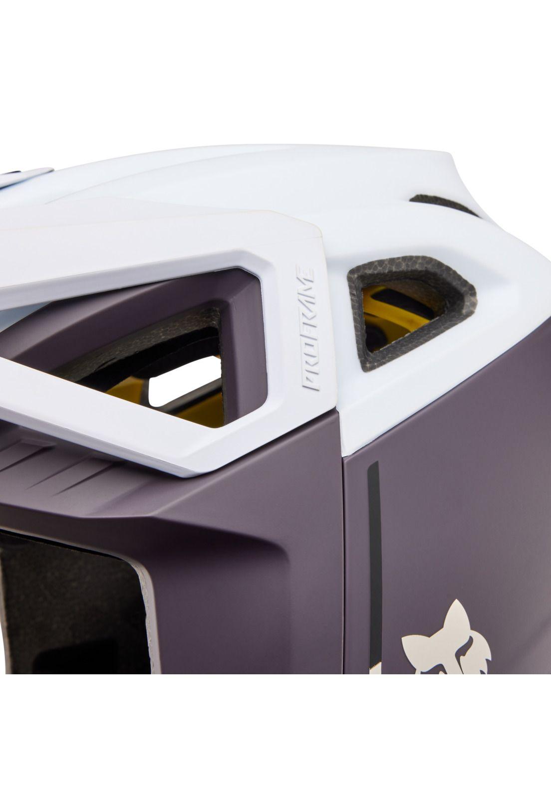 Casco Bicicleta New Proframe Clyzo Morado Fox-9