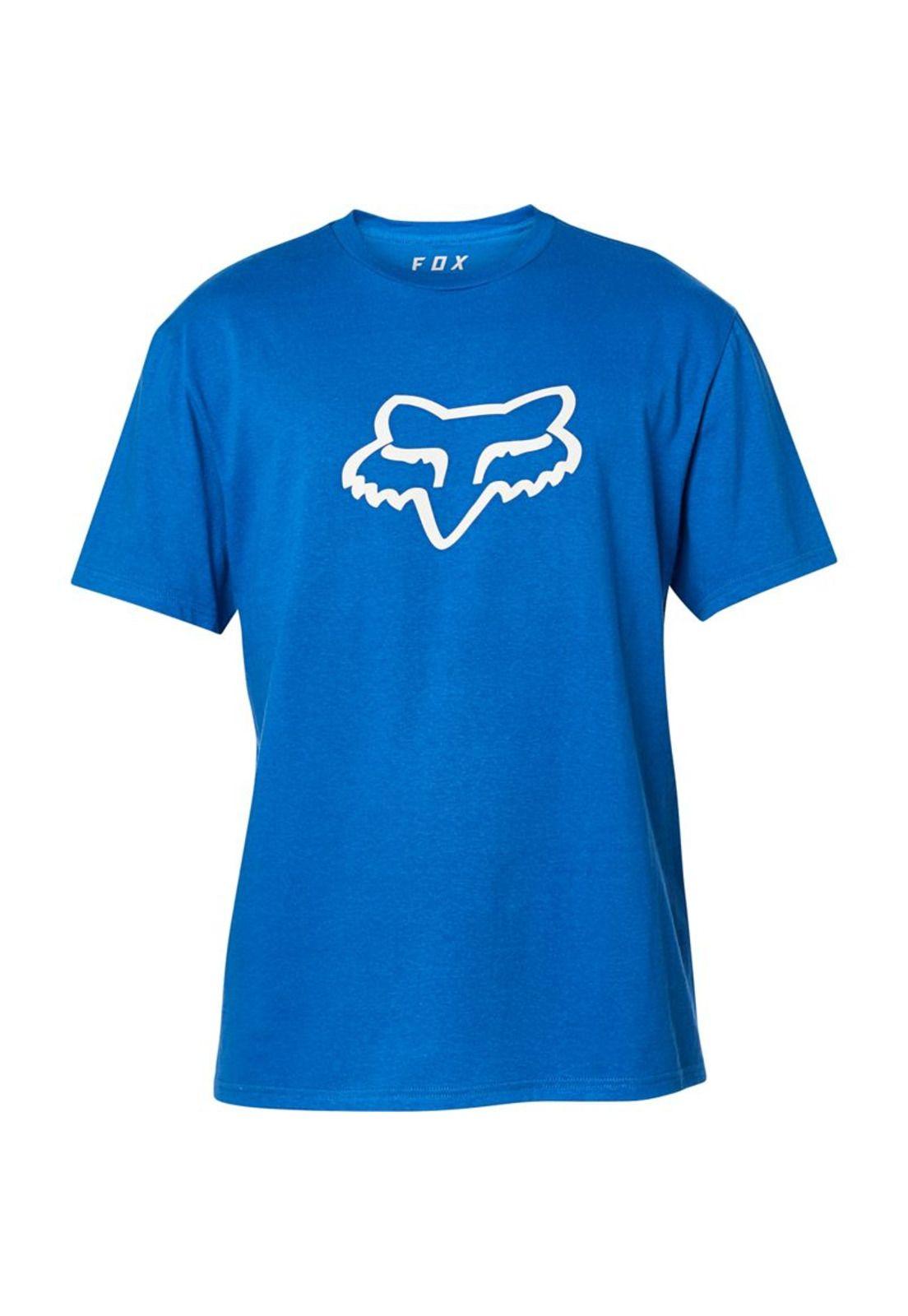 Polera Lifestyle Legacy Fox Head Azul Fox-0