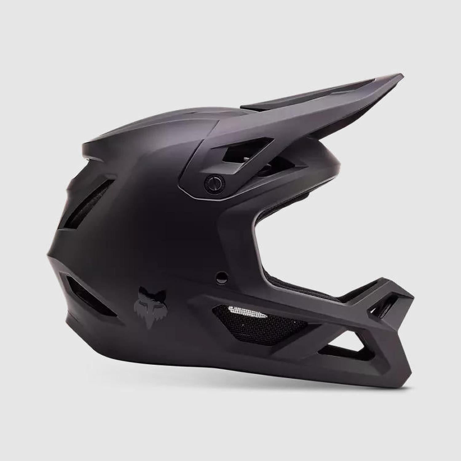 Casco Bicicleta New Rampage Mate Negro Fox-0