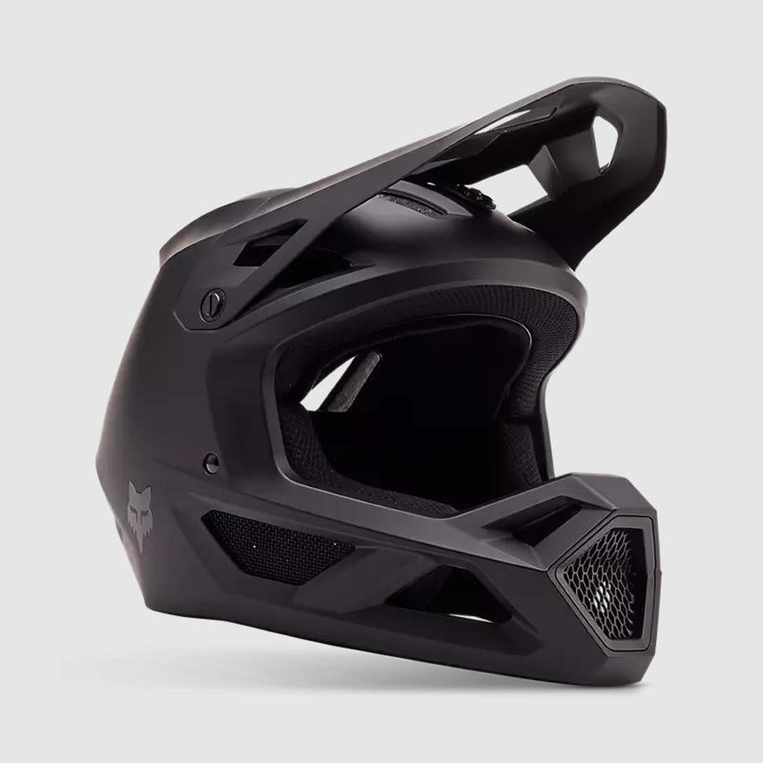 Casco Bicicleta New Rampage Mate Negro Fox-1
