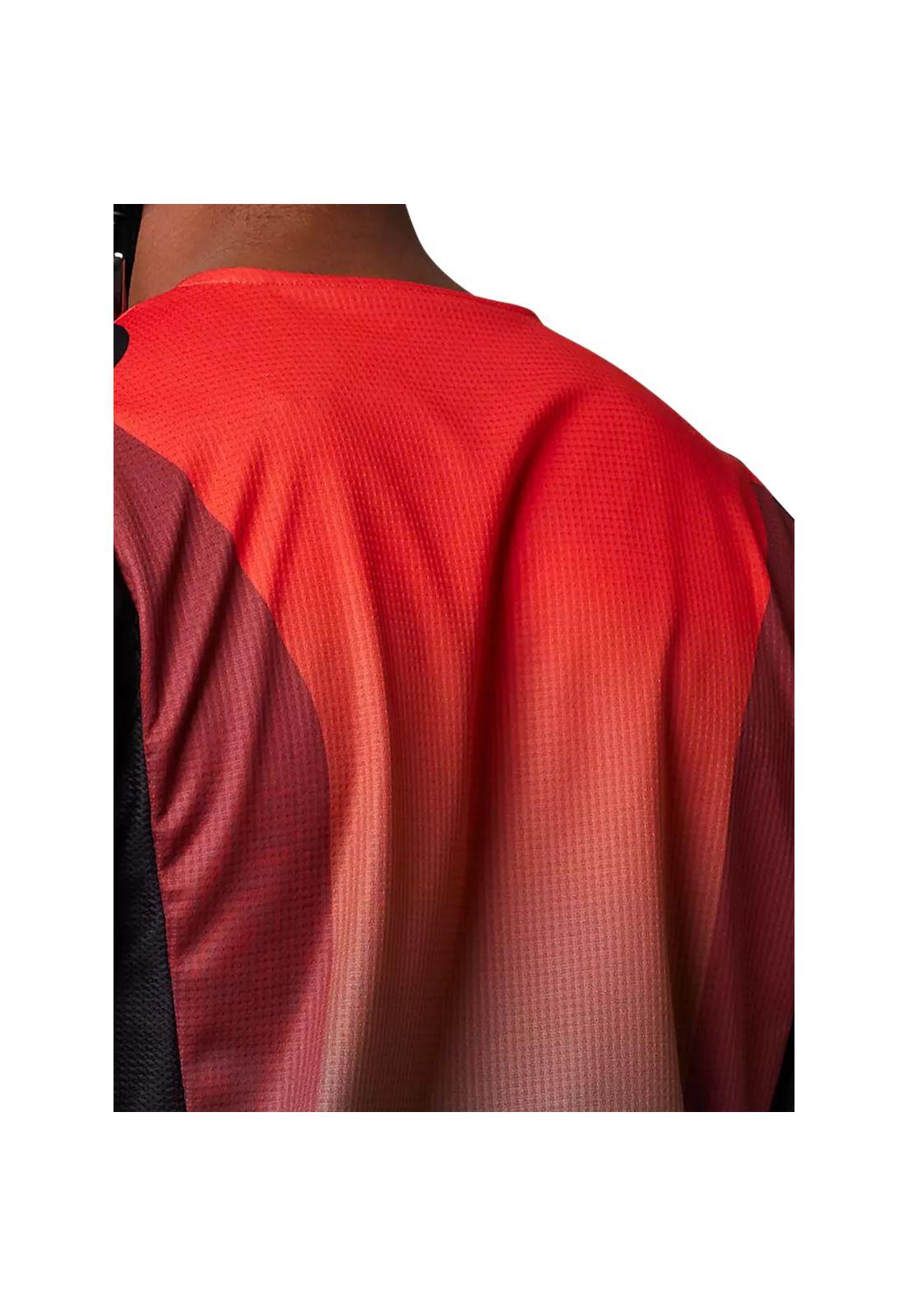 Polera Moto 180 Leed Rojo/Negro Fox-3