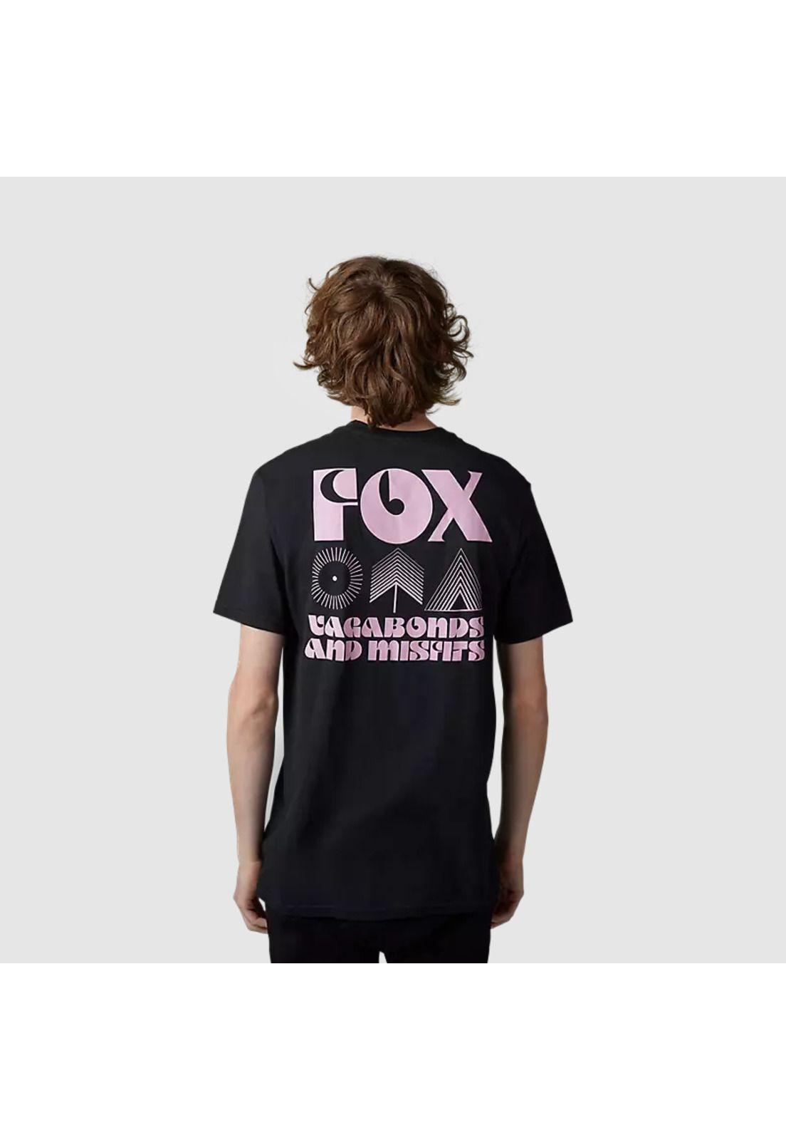 Polera Lifestyle Rockwilder Negro Fox-1