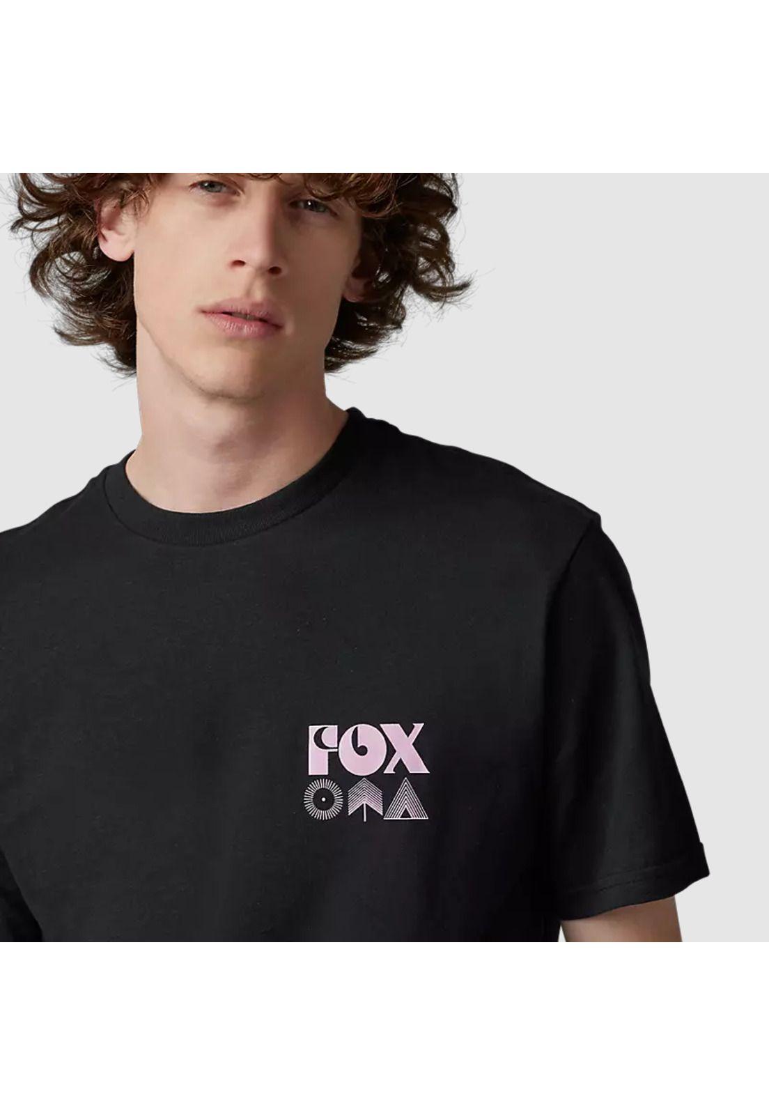 Polera Lifestyle Rockwilder Negro Fox-3