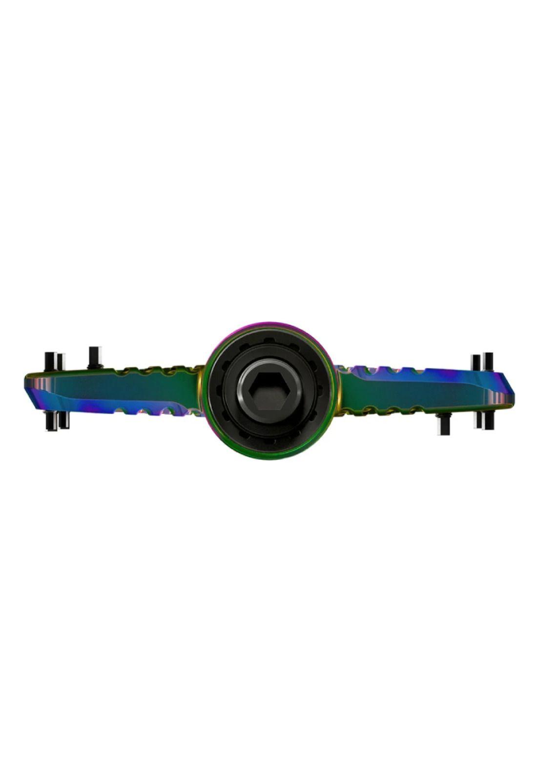 Pedales Bicicleta Flat Aluminio Multicolor One Up-3