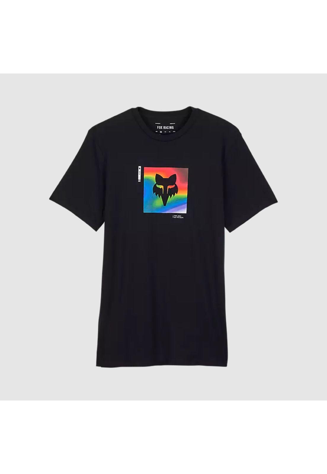 Polera Lifestyle Scans Premium Negro Fox-0