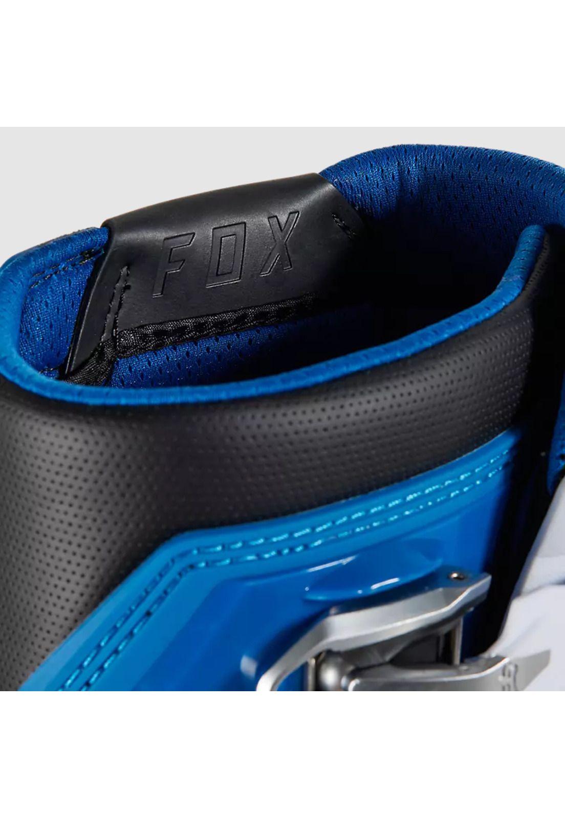 Botas Moto Motion Azul/Amarillo Fox-7