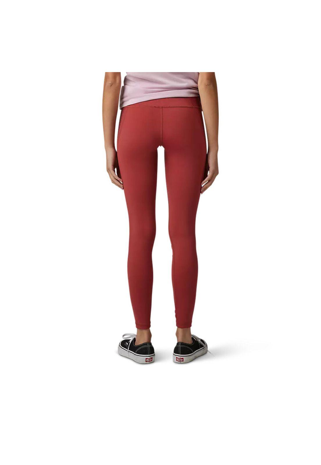 Calzas Lifestyle Mujer Detour Rojo Fox-1
