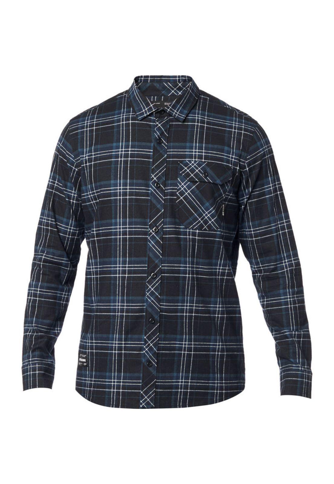 Camisa Lifestyle Gamut Azul Fox-2