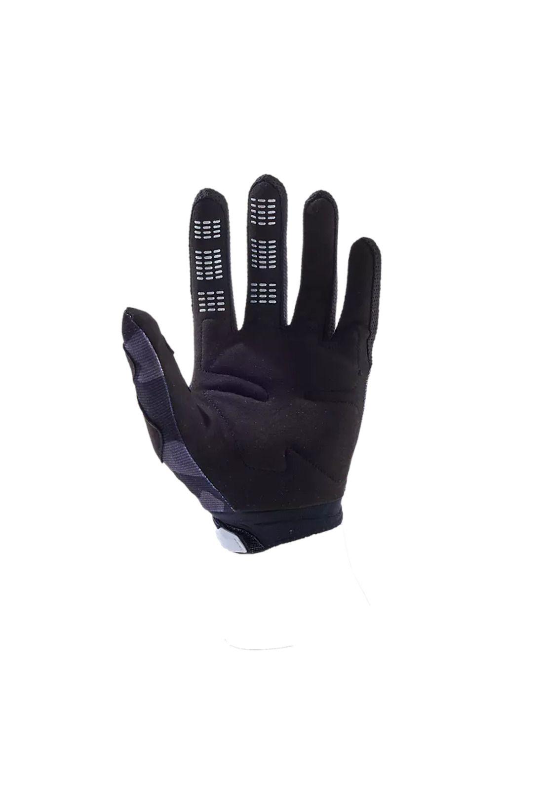 Guantes Moto 180 Bnkr Camo Negro Fox-1