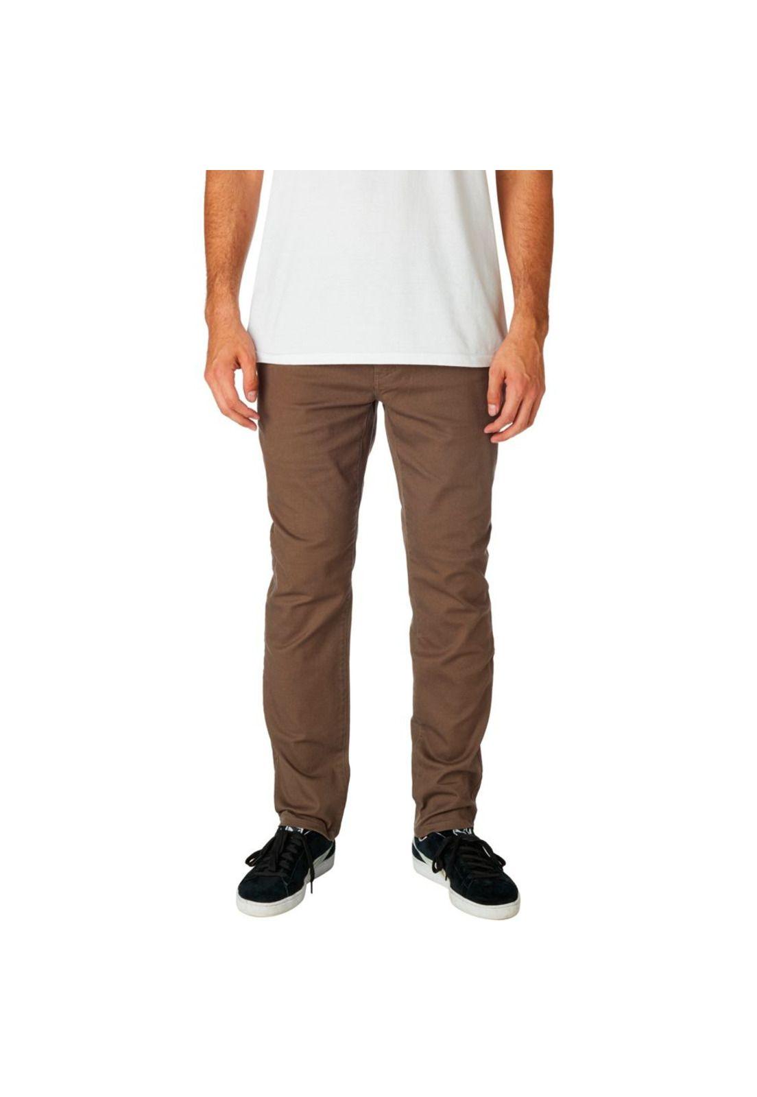 Pantalon Lifestyle Dagger 2 0 Café Fox-2