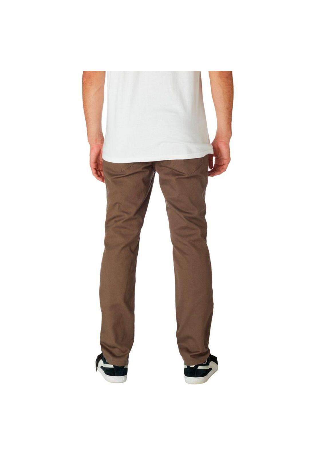 Pantalon Lifestyle Dagger 2 0 Café Fox-3