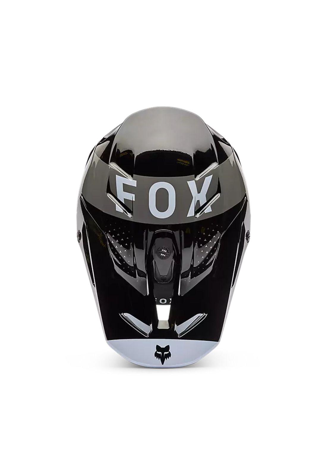 Casco Moto V3 Tine Negro Fox-3