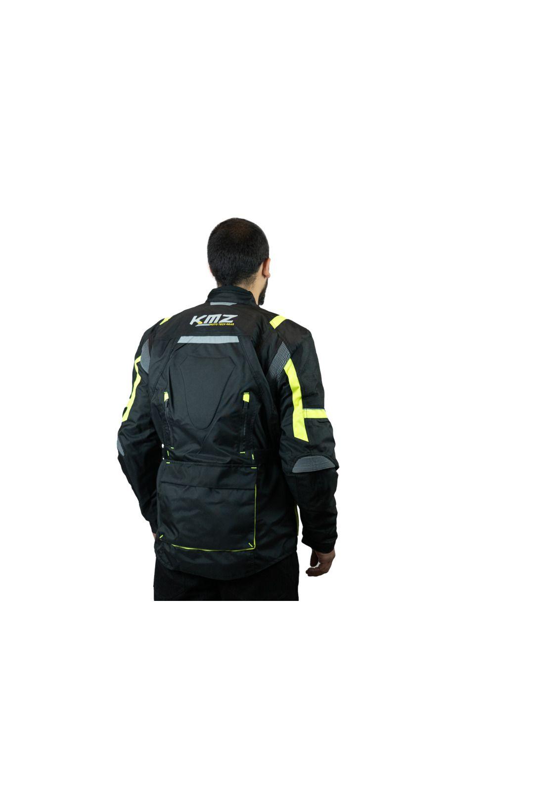 Chaqueta Moto Calle Secure Negro KMZ-1