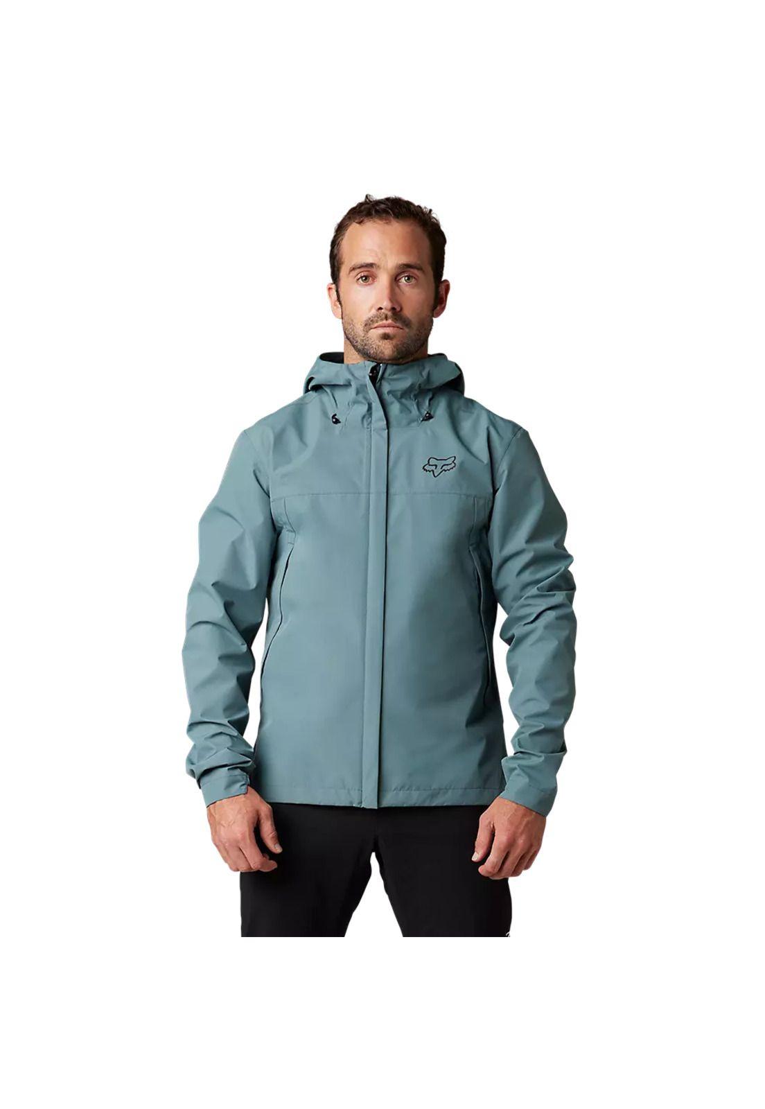 Chaqueta Bicicleta Ranger 2.5 Impermeable Azul Fox-1
