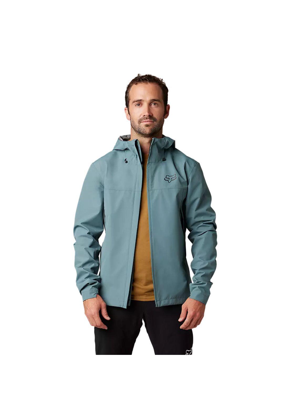 Chaqueta Bicicleta Ranger 2.5 Impermeable Azul Fox-3