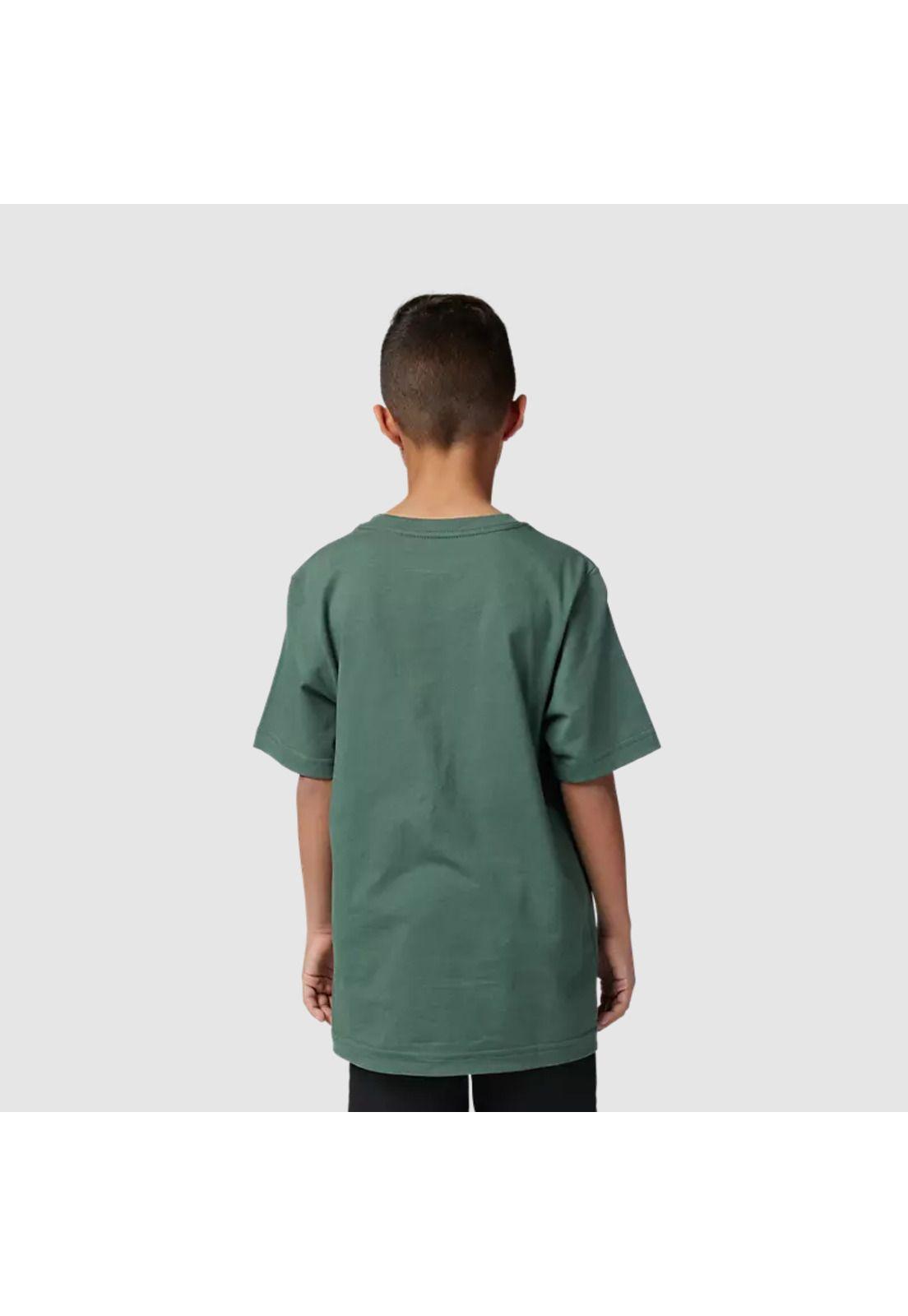 Polera Lifestyle Niño Shepherds Premium Verde Fox-3
