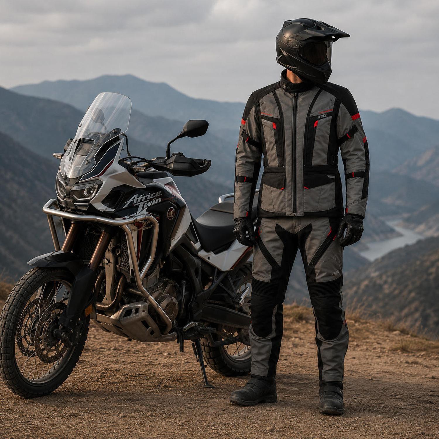 Pantalon Moto Calle Radiator 2.0 Gris/Negro KMZ-2