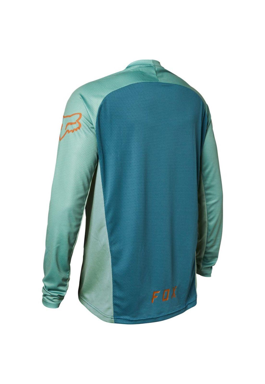 Polera Bicicleta Defend LS AzulFox-1
