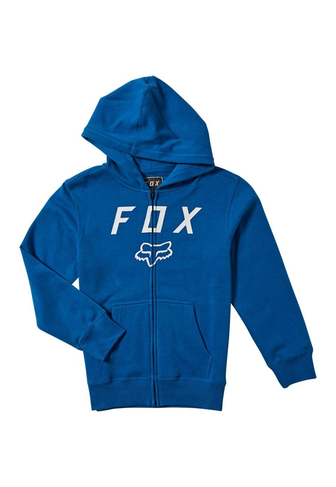 Poleron Lifestyle Niño Legacy Moth Zip Azul Fox-0