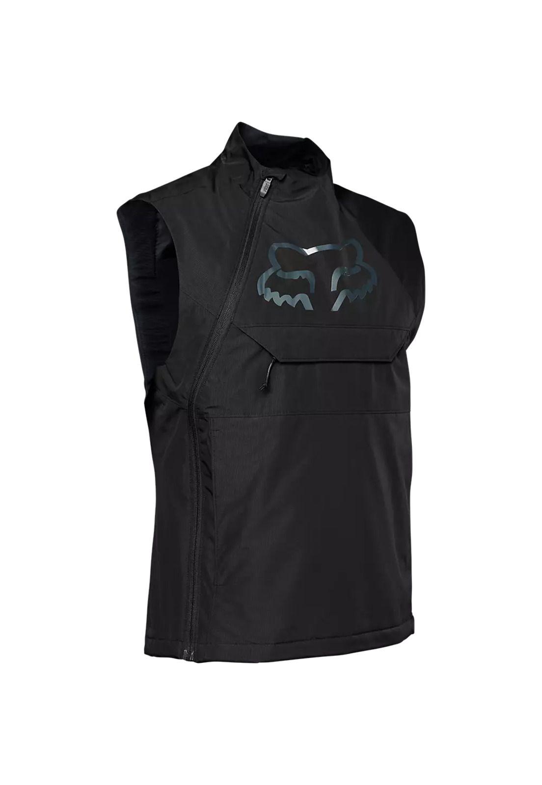 Chaqueta Moto Cortavientos Ranger Offroad Negro Fox-0