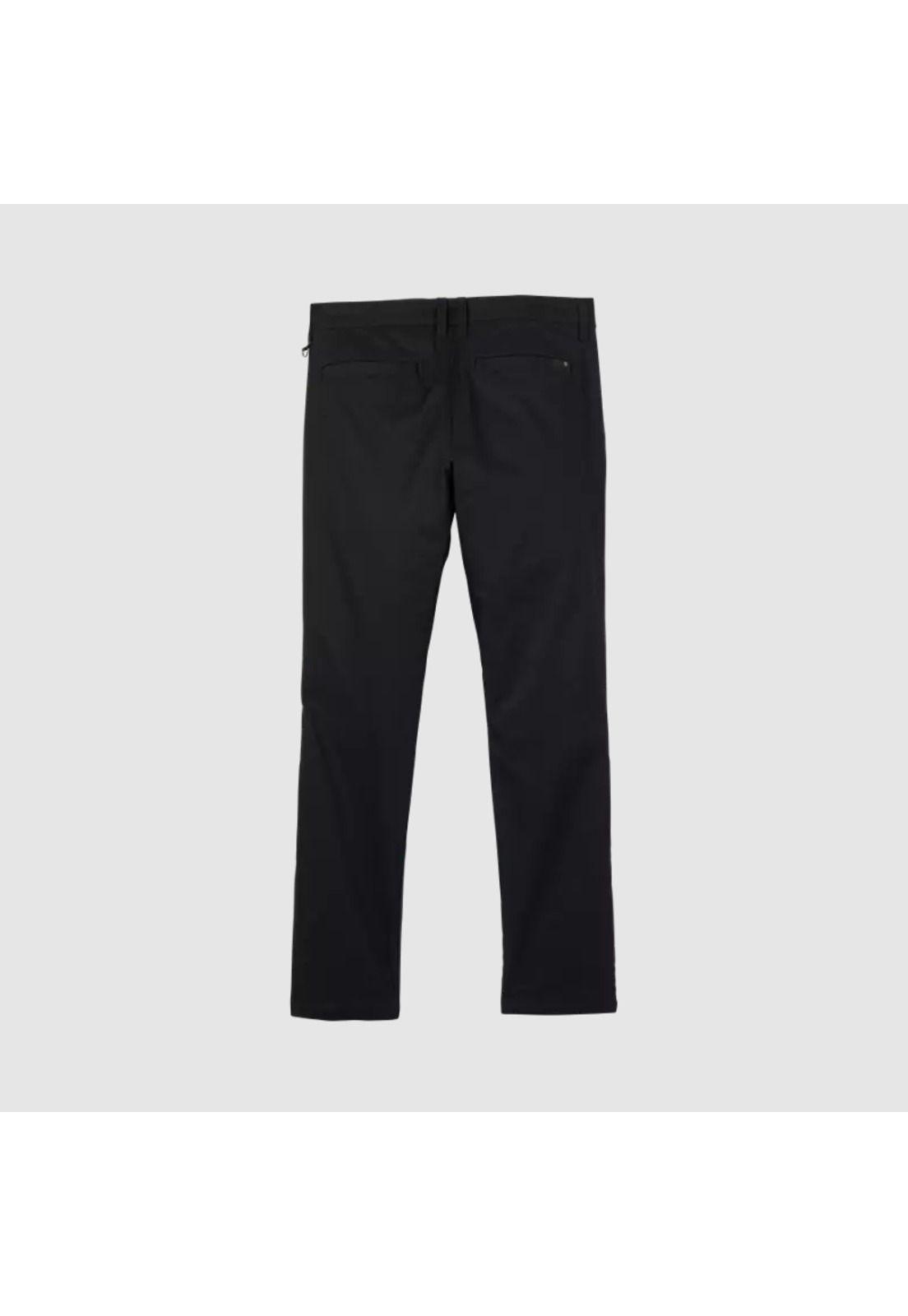 Pantalon Lifestyle Essex Slim Elástico Negro Fox-3